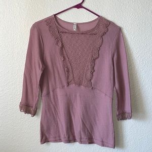 Pretty feminine lace top